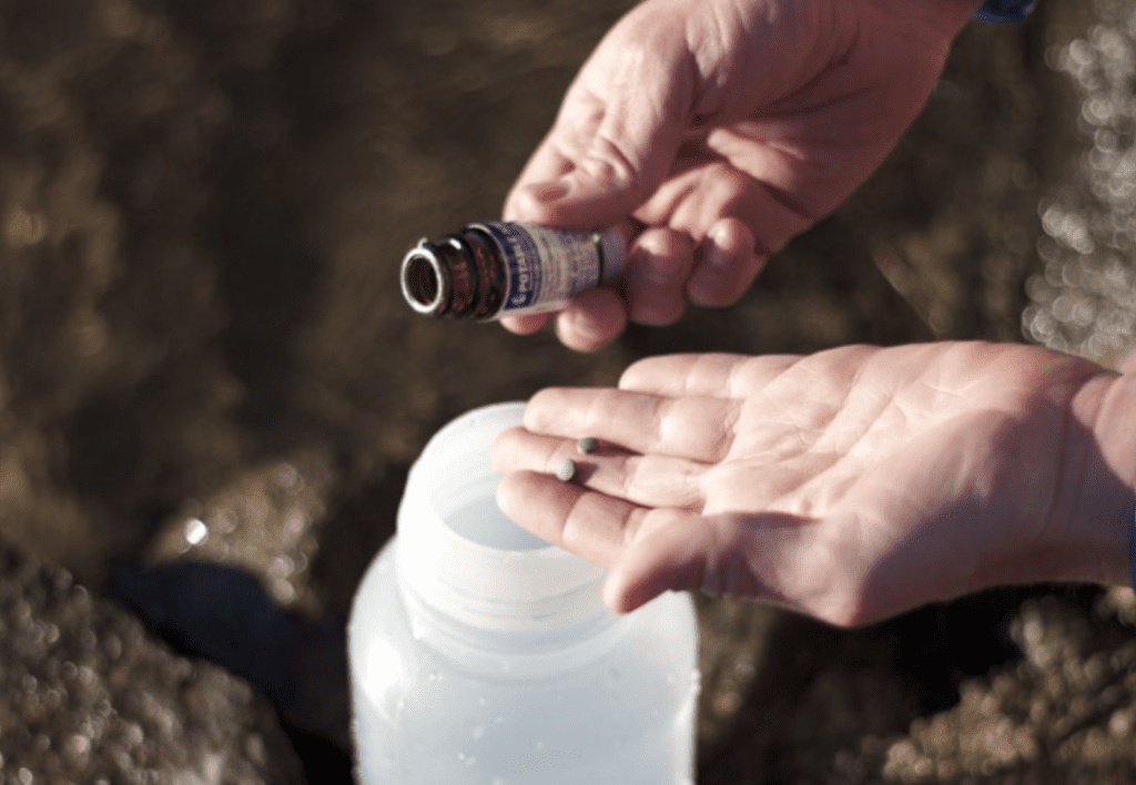 backpacking water purification